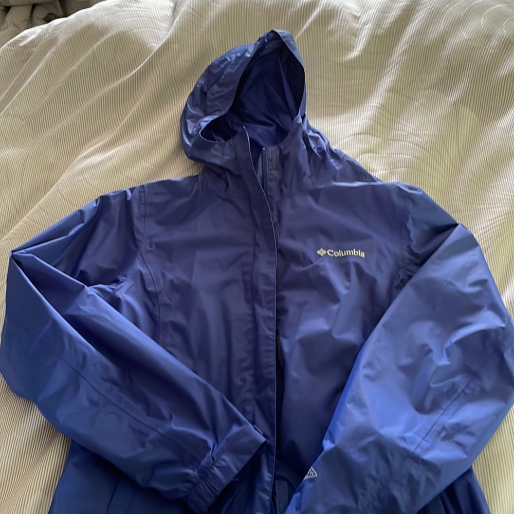 Reflective Columbia rain jacket